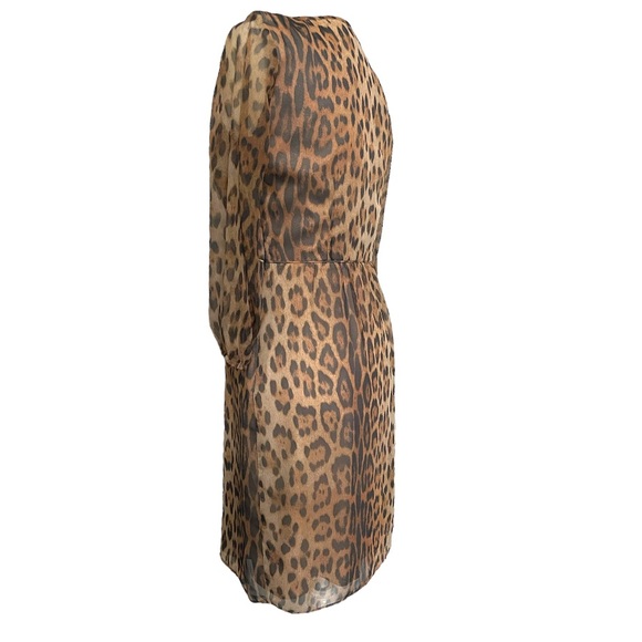 Cremieux Leopard Dress | Size 2 - Picture 7 of 11